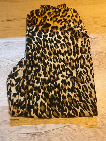 Gusto leoparlı pantalon