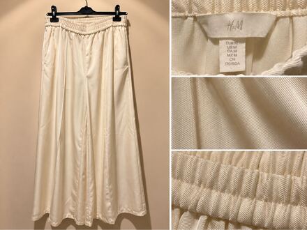 H&M Ekru Etek Pantolon