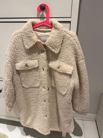 Koton Krem Peluş Ceket