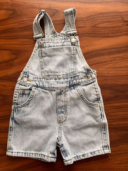 Denim Kot Salopet