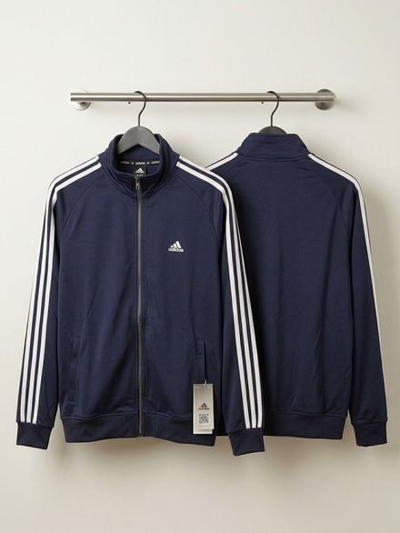 Adidas Lacivert Spor Eşofman Üstü