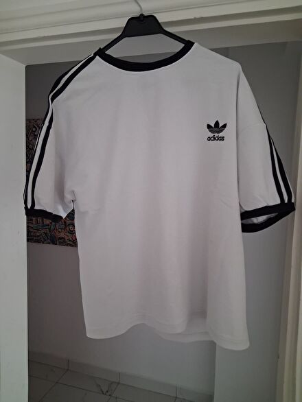 Adidas Beyaz Spor T-Shirt