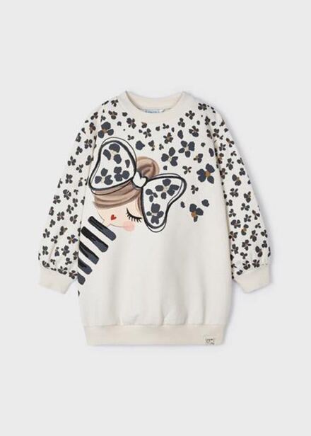 Mayoral Kız Çocuk Sweatshirt Elbise