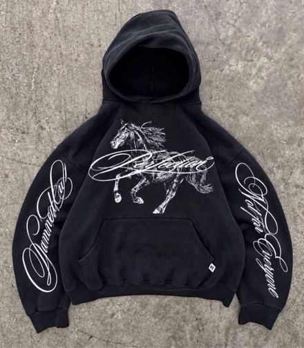 Siyah Sweatshirt Erkek