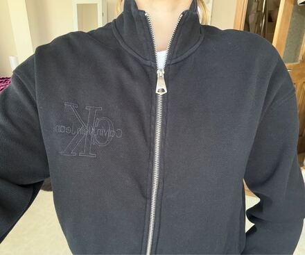 Calvin Klein Fermuarlı Sweatshirt