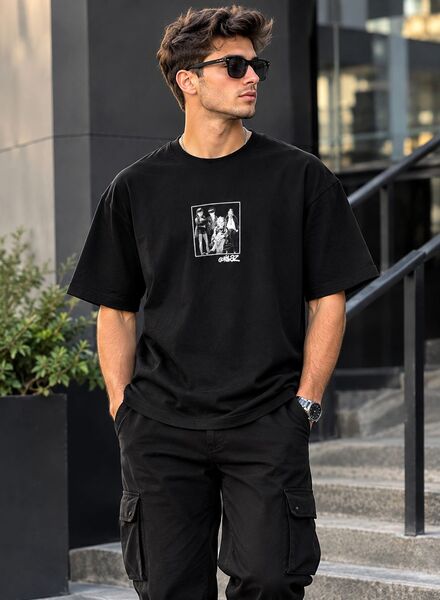 H&M MARKA OVERSİZE TİŞÖRT