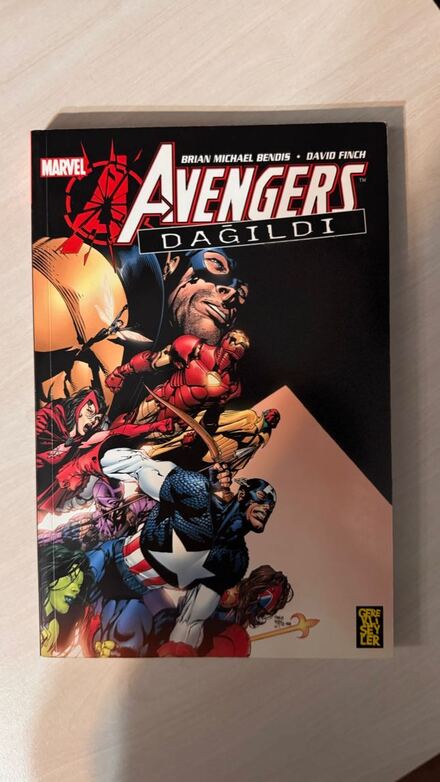Avengers Dağıldı Çizgi Roman