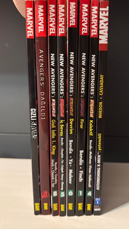 Marvel Çizgi Roman Seti 8’li