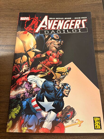 Avengers Dağıldı Çizgi Roman Seti