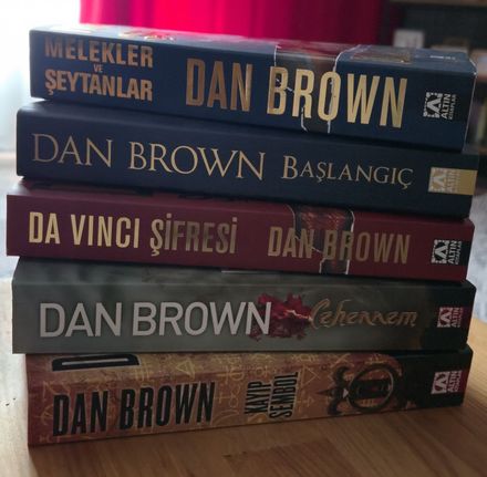 Dan Brown Kitap Seti 5 adet