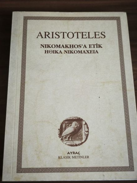 Aristoteles Nikomakhos'a Etik Kitabı