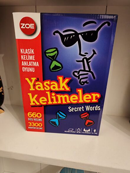 Tabu Yasak Kelimeler Kutu Oyunu