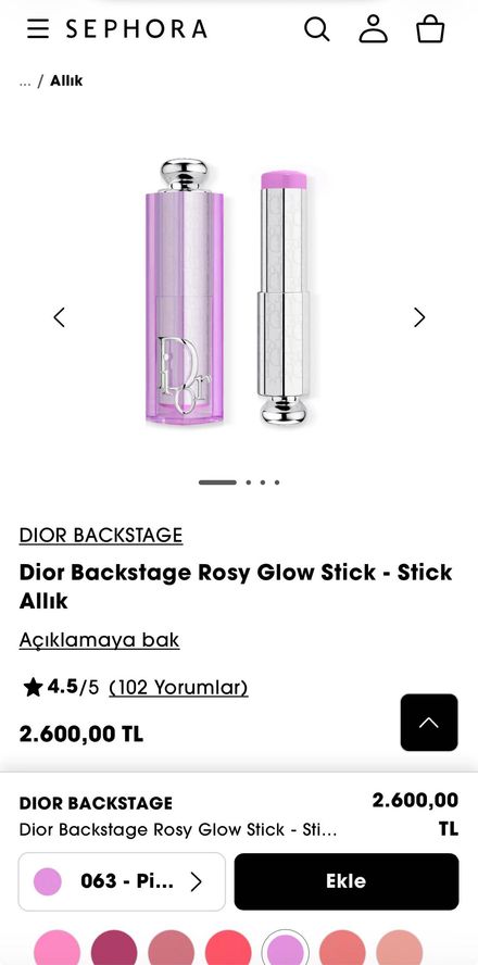 Dior Allık Stick