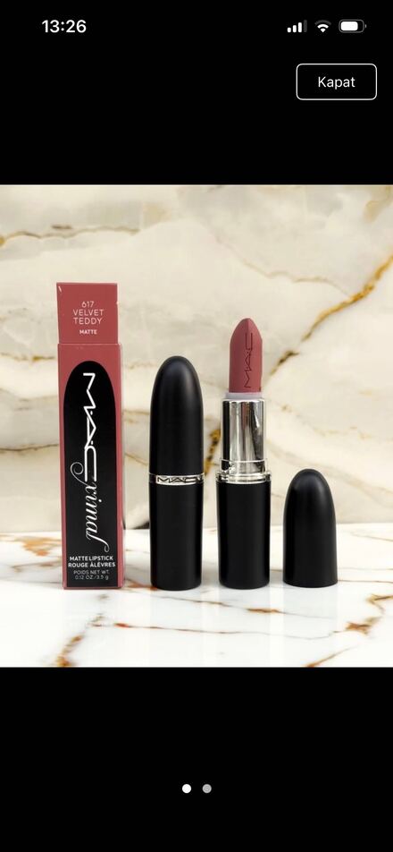 MAC Velvet Teddy Mat Ruj