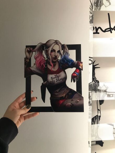 harley quinn tablo