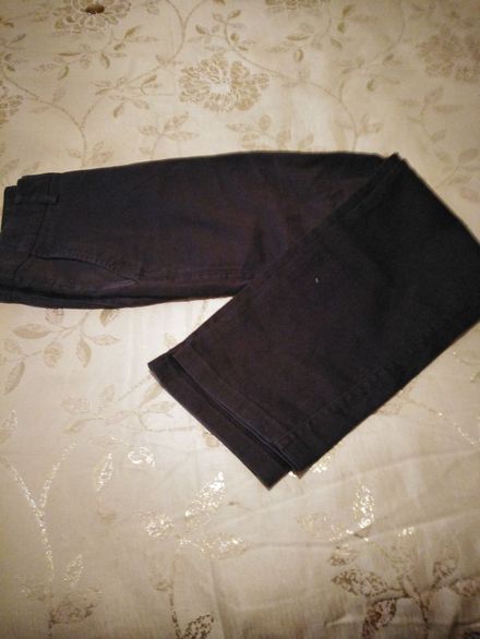 DOCKERS Kanwas siyah pantolon