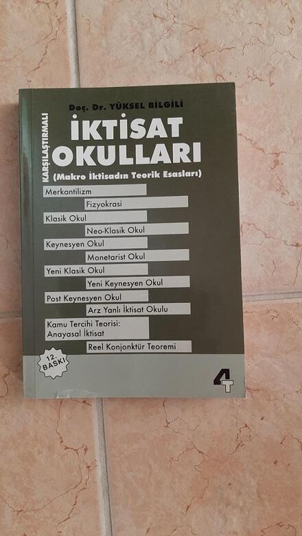 KARŞILAŞTIRMALI İKTİSAT OKULLARI.