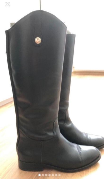 Siyah 38 Massimo Dutti Binici Çizme