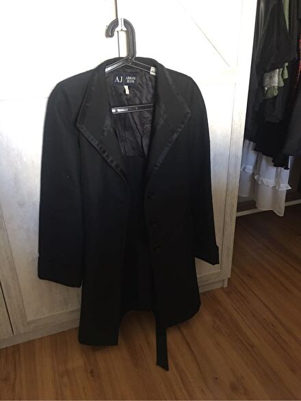 Siyah S / 36 Armani Kaban/Palto