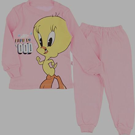 Tweety baskılı eşofman/pijama takımı