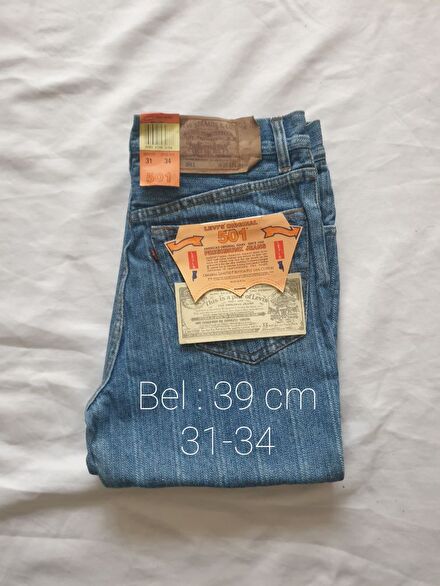 Sıfır Orijinal Levis Jean 31-34 38.