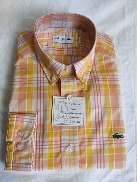 Lacoste defolu yazlık mevsimlik gömlek