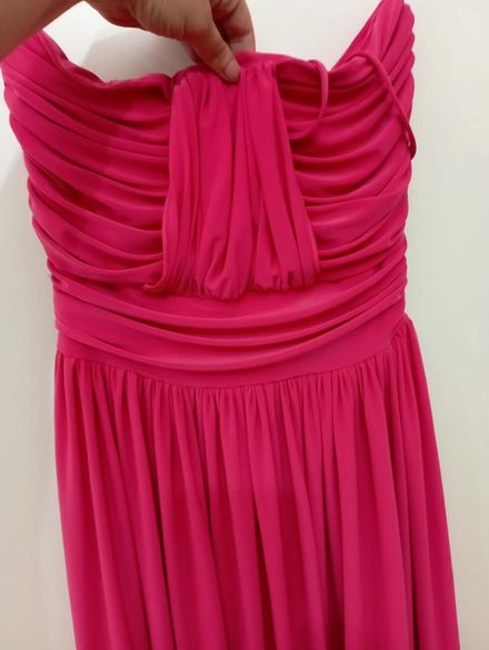 pembe yazlık elbise