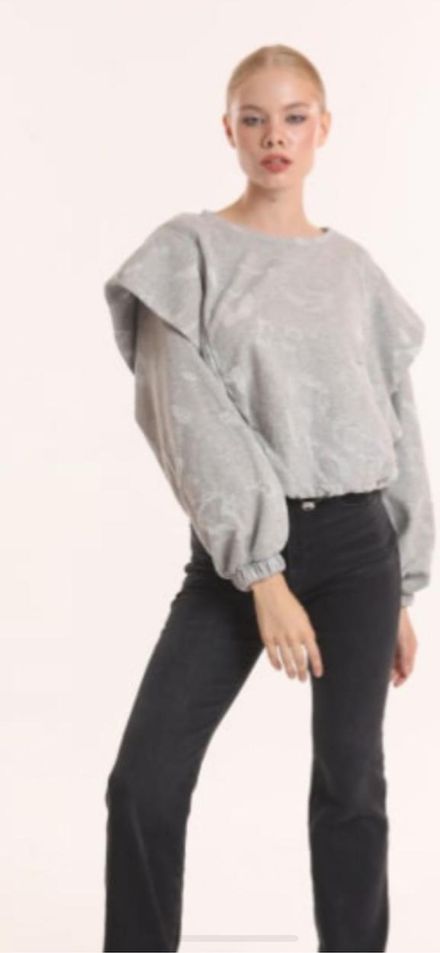 QdesignLab Yeni etiketli gri S bd sweat