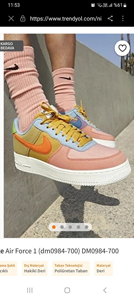 Nike Air Force Ayakkabi