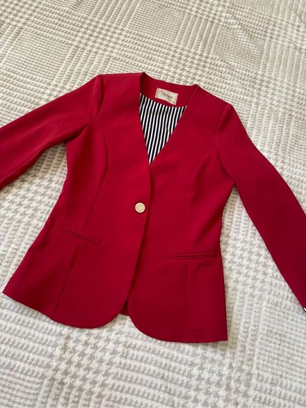 Kırmızı Ceket Blazer