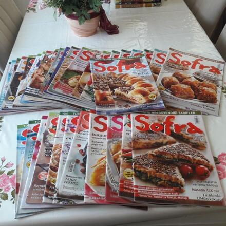 34 adet Sofra dergisi
