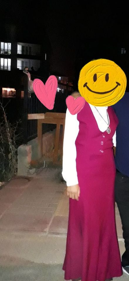 tesettür etekli ikili takım