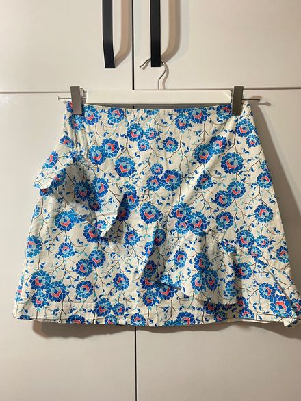 Desenli mini etek