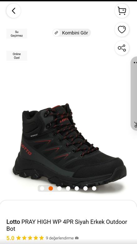 lotto erkek outdoor