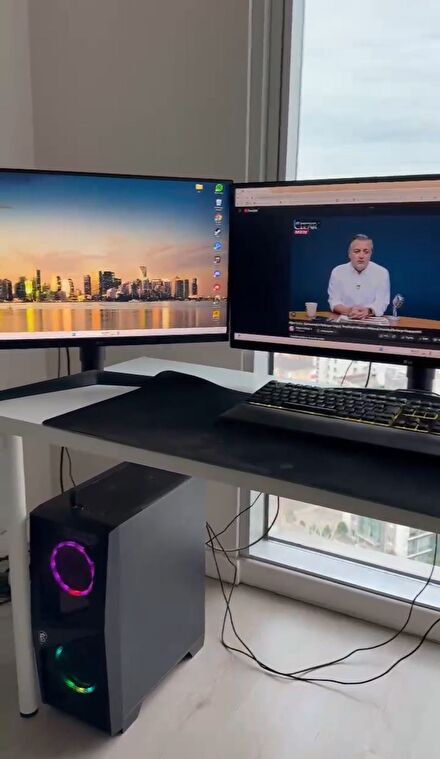 Full Oyuncu Bilgisayarı 2 Lg Monitörlü