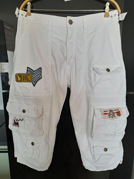 Erkek Robins Jean kargo pantolon