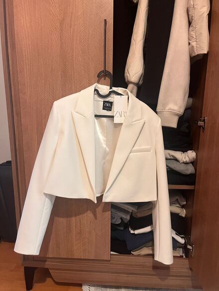 Crop Blazer zara