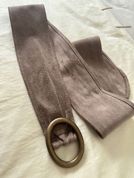 Massimo Dutti Kadın Güderi Kemer