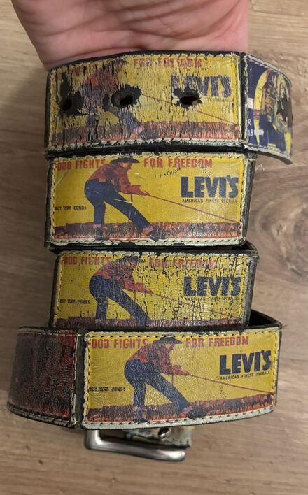 Orijinal Levis Vintage Kemer