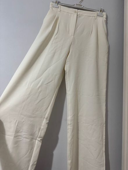 Krem Plazzo Pantolon