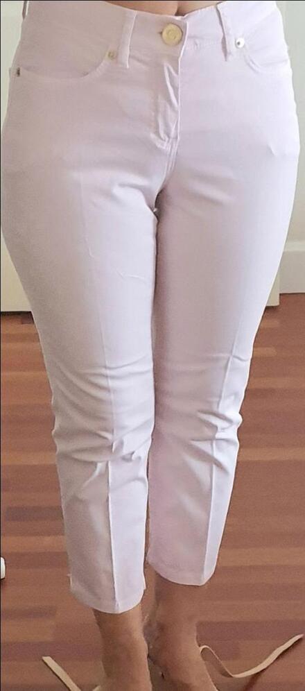 escada uçuk pembe kapri pantolon