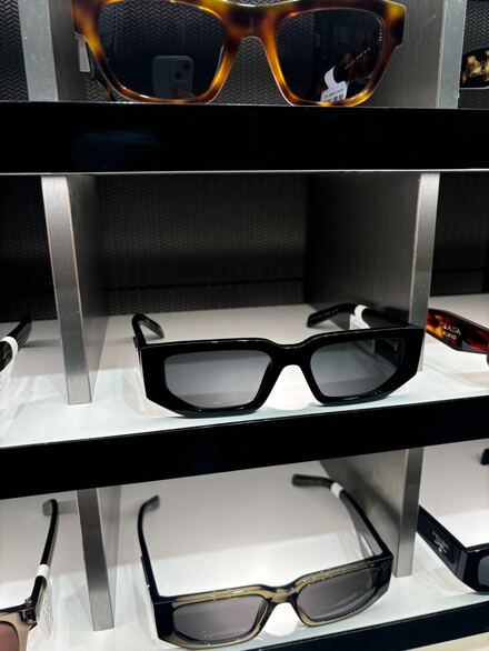 Prada siyah gözlük unisex