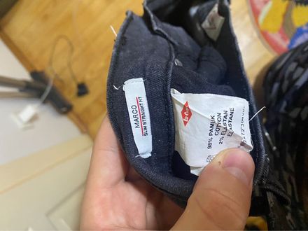 Lee Couper Erkek Jeans Füme