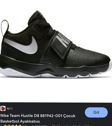Orjinal Nike Hustle Ayakkabı 🖤