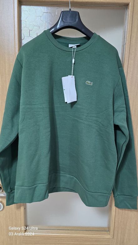 Lacoste erkek sweatshirt