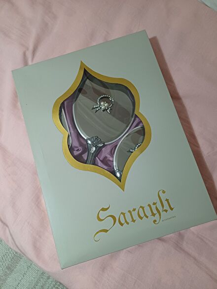 CAMOMILE Saraylı Lüks Ayna Tarak Seti