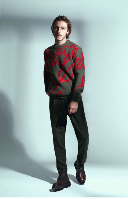 HUGO BOSS Marziano Erkek Sweater M Beden