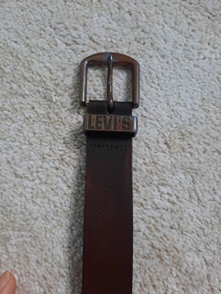 Lewi's kahverengi deri kemer