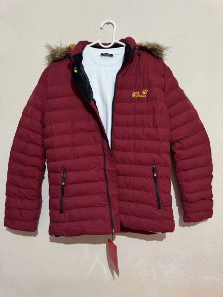 Bordo Erkek Kışlık Mont Kapüşonlu