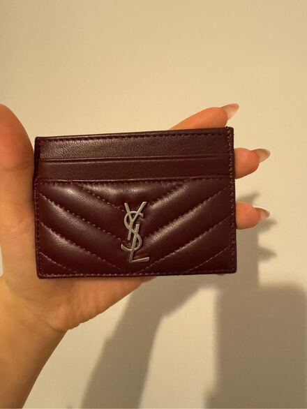 YSL kartlık ve cüzdan